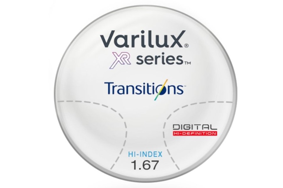 Lenses Varilux | Varilux Varilux Xr Series - Transitions® Signature 8 - Style Colors - Thin&Lite 1.67 Progressive Lenses