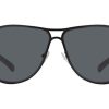 Sunglasses Prada | Prada Pr 57Gs Sunglasses Brushed Pewter W/Brown Lenses 75S2Z1