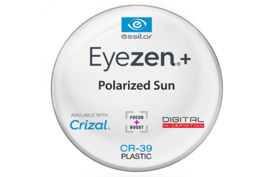 Lenses Essilor | Essilor Essilor Eyezen - Polarized - Cr-39 Plastic - Single Vision Lenses