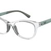 Eyeglasses Emporio Armani | Emporio Armani Ek3204F Eyeglasses 5371 Shiny Crystal