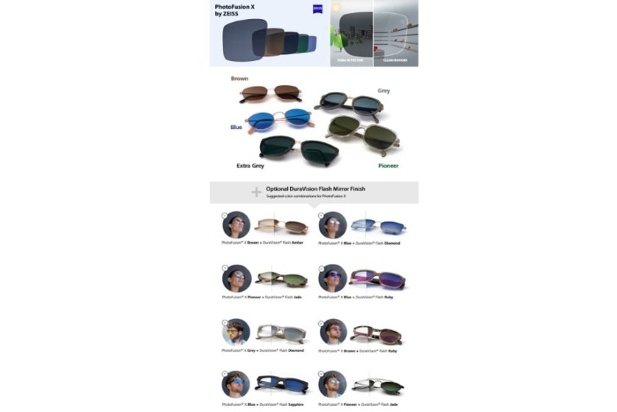 Lenses ZEISS | Zeiss Zeiss Light V - Photofusion X - Trivex - Progressive Lenses