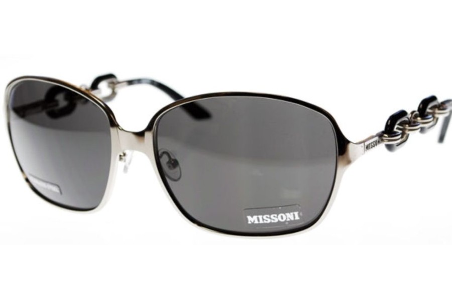 Sunglasses Missoni | Missoni Mi 660 Sunglasses (01) Shiny Palladium Black