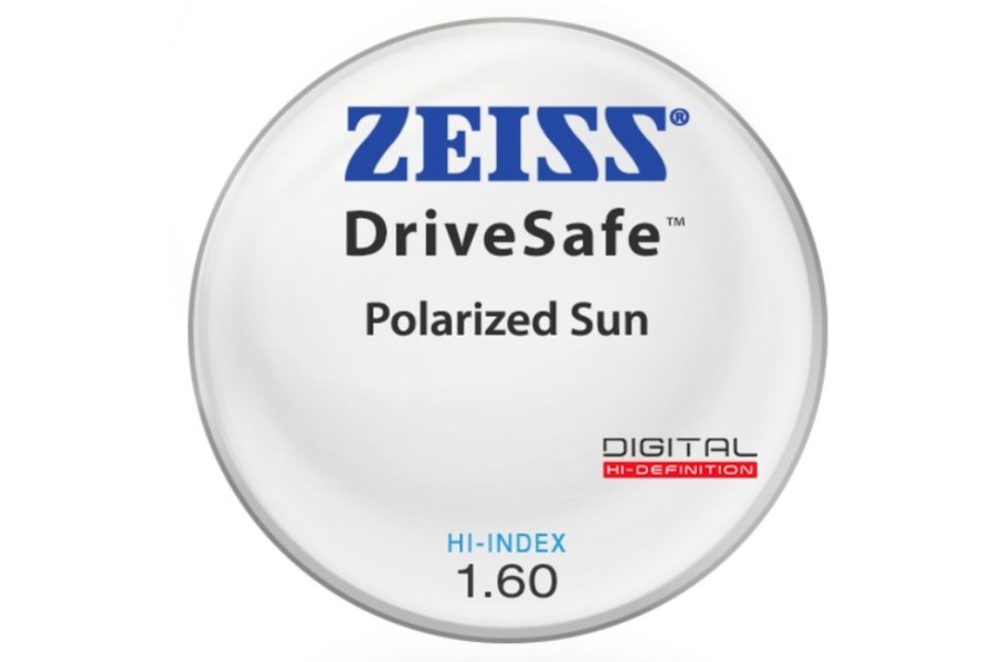 Lenses ZEISS | Zeiss Zeiss Drivesafe - Polarized - Hi-Index 1.60 - Single Vision Lenses