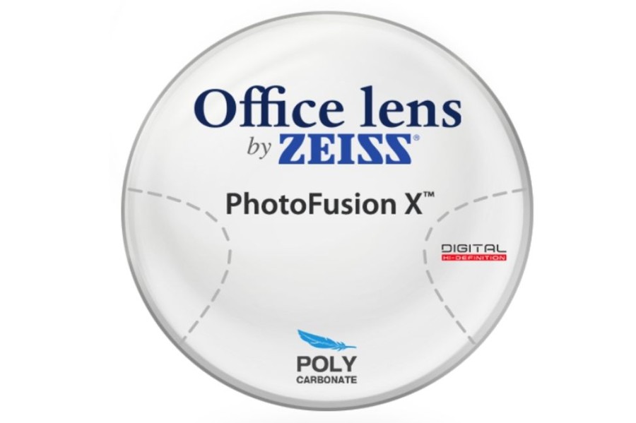 Lenses ZEISS | Zeiss Zeiss® Officelens Computer - Photofusion X - Polycarbonate - Progressive Lenses