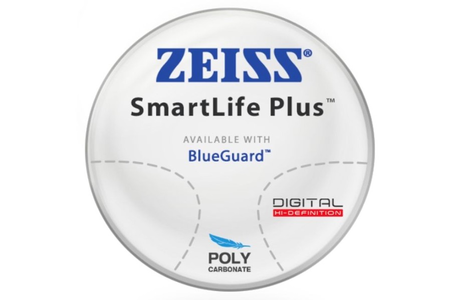 Lenses ZEISS | Zeiss Zeiss Smartlife Plus - Polycarbonate - Progressive Lenses