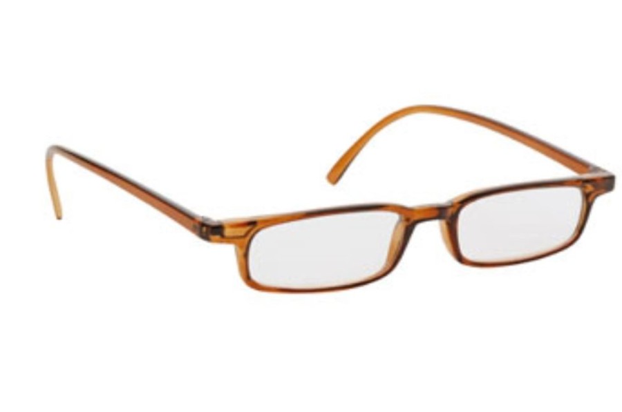 Readers Hilco Readers | Hilco Readers Vr107 Brown Half-Eye Reader Readers