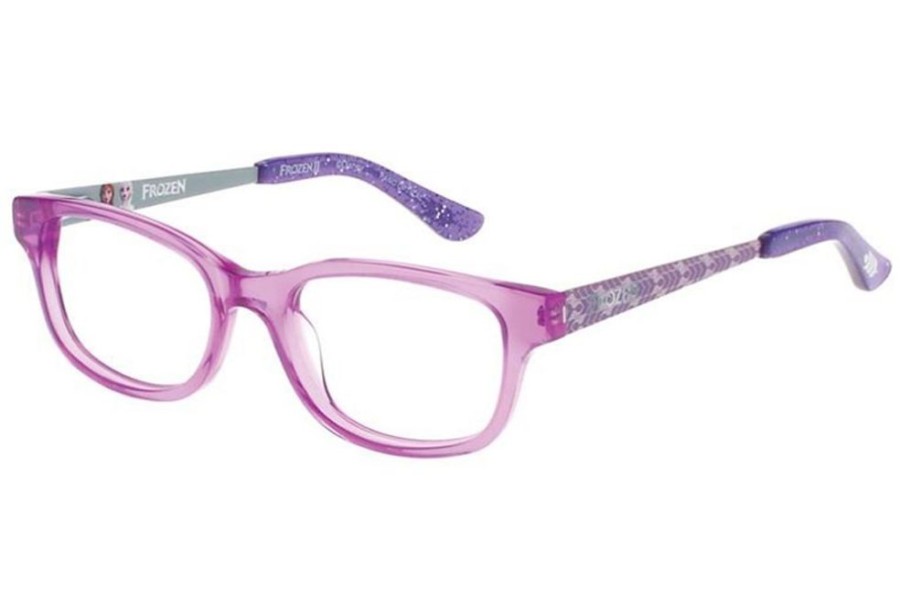 Eyeglasses Disney | Disney Frozen Fze909 Eyeglasses Rose-Purple