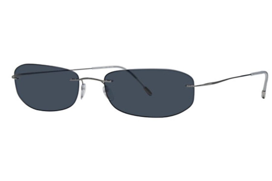 Sunglasses Silhouette | Silhouette 8622 Sunglasses Silver W/ Lenses