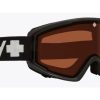 Goggles Spy | Spy Crusher Jr Goggles Matte Black/Hd Ll Persimmon