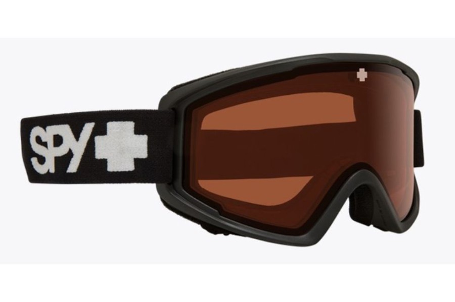 Goggles Spy | Spy Crusher Jr Goggles Matte Black/Hd Ll Persimmon