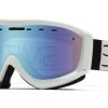 Goggles Smith Optics | Smith Optics Prophecy Continued Goggles White Block Blue Sensor Mirror