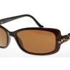 Sunglasses Swarovski | Swarovski S628 Sunglasses 6051 Savannah Brown/23 Karat Gold Plated