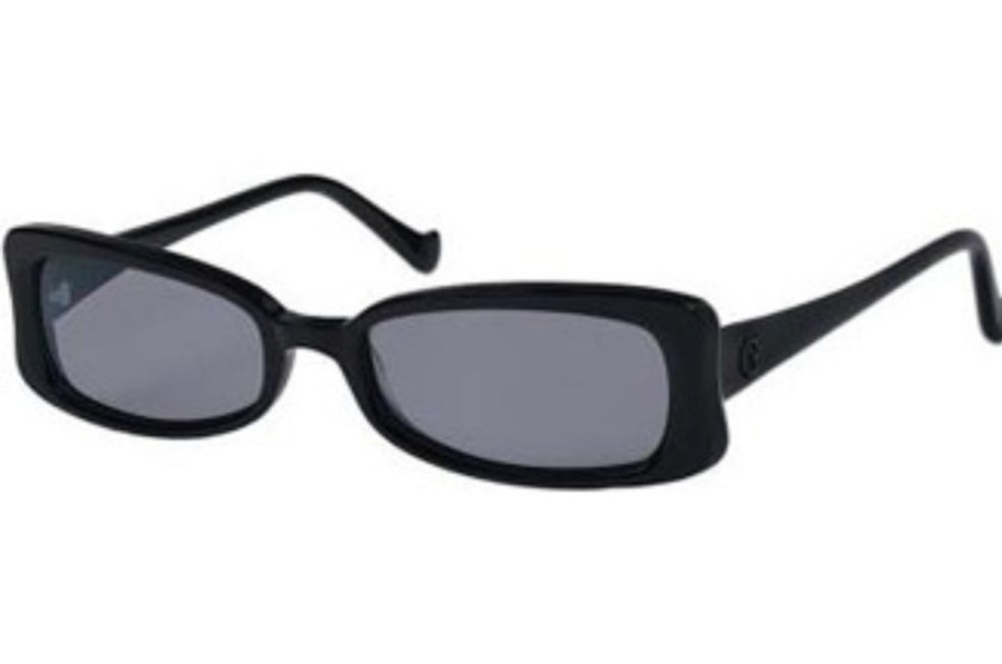 Sunglasses Guess | Guess Gu 284 Sunglasses Blk-3 Black W/Grey Lenses