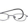 Eyeglasses LOL Laugh Out Loud | Lol Laugh Out Loud Lol-6 W/ Cable Temples Eyeglasses Blue