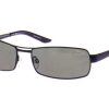 Sunglasses Jaguar | Jaguar Jaguar 39701 Sunglasses (610) Black W/Green Polarized Lenses