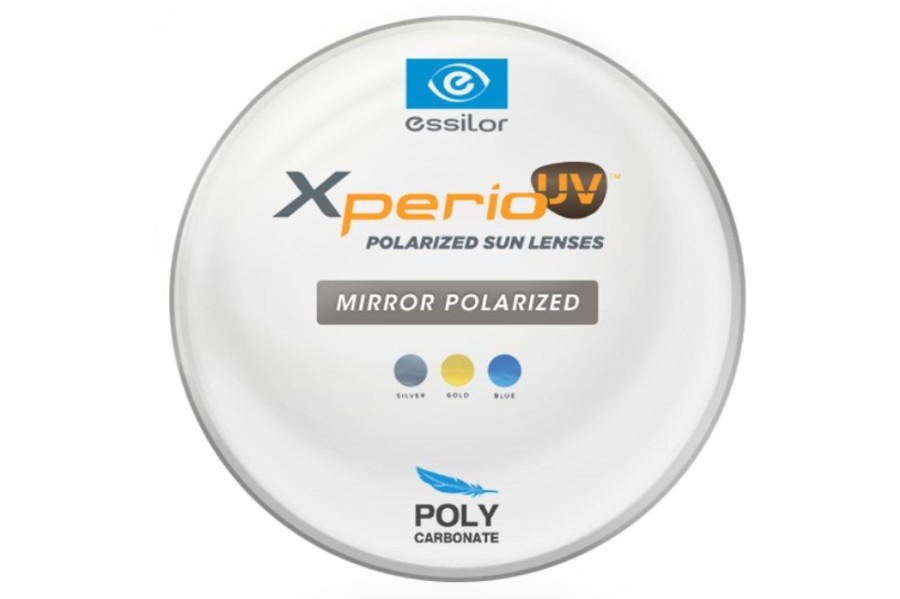 Lenses Essilor | Essilor Xperio Uv Mirror Polarized W/Back Side Ar Coating - Polycarbonate Lenses