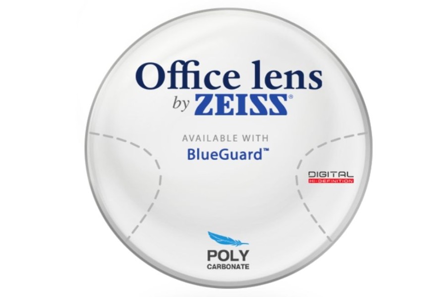 Lenses ZEISS | Zeiss Zeiss® Officelens Computer - Polycarbonate - Progressive Lenses