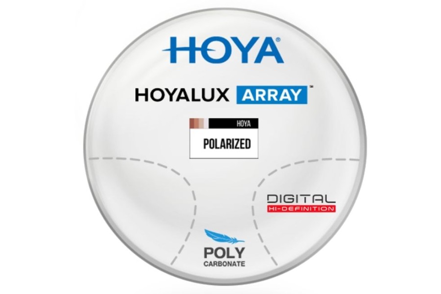 Lenses Hoya | Hoya Hoyalux Array 2 - Polarized - Polycarbonate - Progressive Lenses