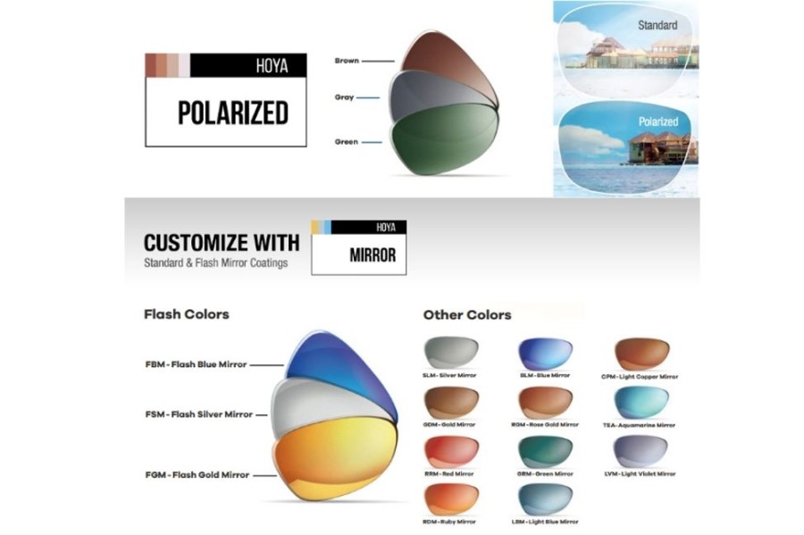 Lenses Hoya | Hoya Hoyalux Array 2 - Polarized - Polycarbonate - Progressive Lenses