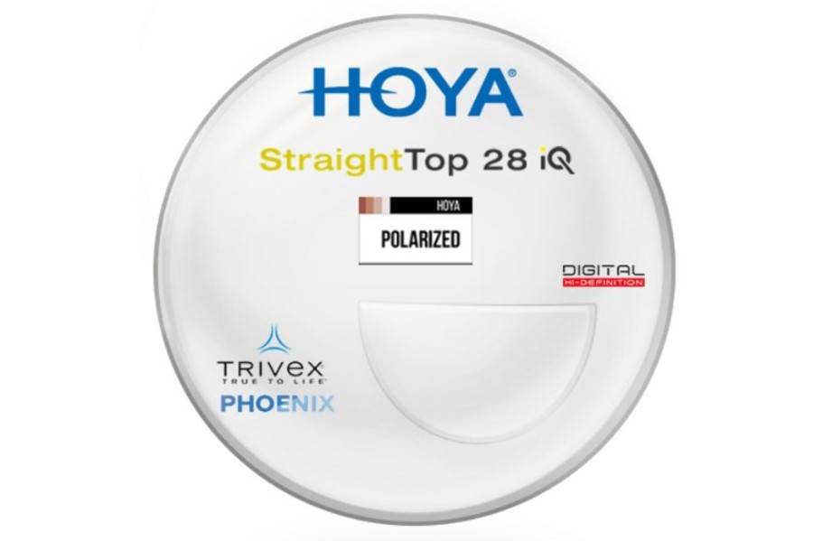 Lenses Hoya | Hoya Hoya Straighttop 28 Iq - Phoenix® Trivex - (Flat-Top Ft28) Bifocal Lenses