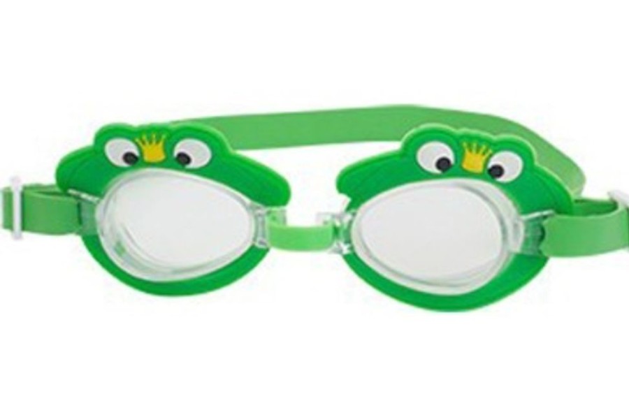 Goggles Hilco Leader Watersports | Hilco Leader Watersports Frog Goggle - Youth Goggles Green