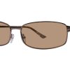 Sunglasses Vivid Polarized Sunglasses | Vivid Polarized Sunglasses Vivid 757S Sunglasses Brown Matte W/ Lenses