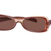 Sunglasses Guess | Guess Gu 5094 Sun Sunglasses Rose W/Burgundy Lenses - (Ro-17/)