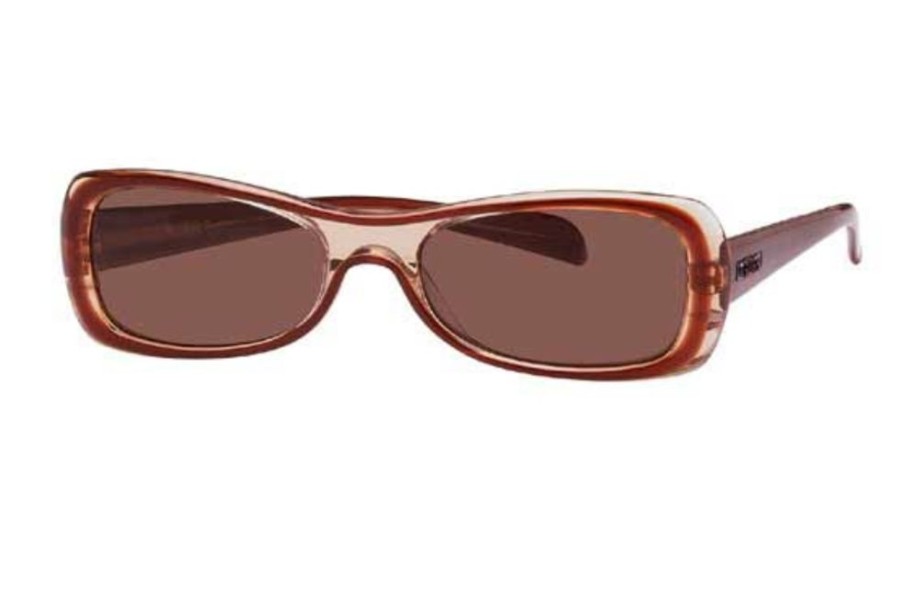 Sunglasses Guess | Guess Gu 5094 Sun Sunglasses Rose W/Burgundy Lenses - (Ro-17/)