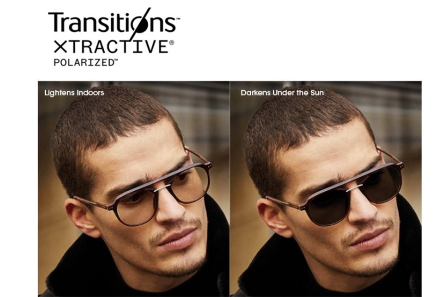 Lenses Varilux | Varilux Varilux Comfort® Drx - Transitions Xtractive® Polarized - Hi-Index 1.67 - Progressive Lenses Gray