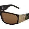 Sunglasses Christian Audigier | Christian Audigier Cas407 Rose Skull Sunglasses Tortoise W/ Lenses - (/Brown)