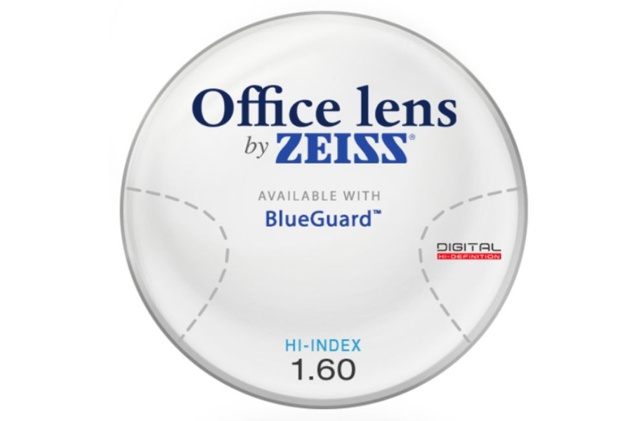 Lenses ZEISS | Zeiss Zeiss® Officelens Computer - Hi-Index 1.60 - Progressive Lenses