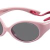 Sunglasses Polaroid | Polaroid Pld 8010/S Sunglasses 0Nm9 Ivory Pink (Y2 Gray Polarized Lens)