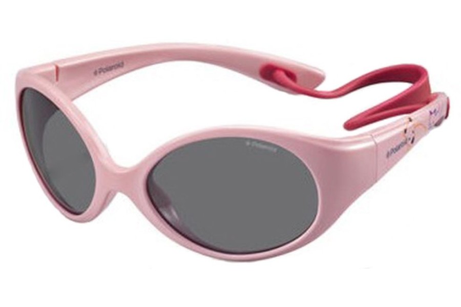 Sunglasses Polaroid | Polaroid Pld 8010/S Sunglasses 0Nm9 Ivory Pink (Y2 Gray Polarized Lens)