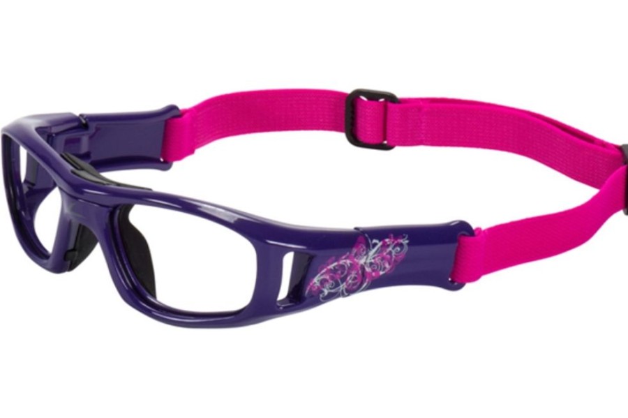 Goggles Hilco Leader Sports | Hilco Leader Sports C2 Free Spirit Goggles Purple W/ Strap Adapt