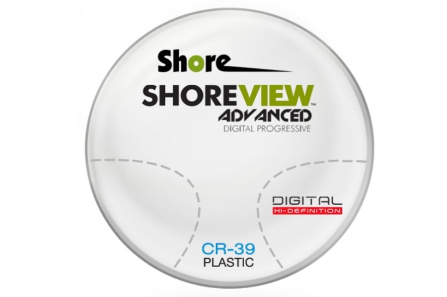 Lenses Shore Lens | Shore Lens Shoreview Digital Advanced - Cr-39 Plastic - Progressive Lenses