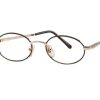 Eyeglasses Gallery | Gallery Warren Flex Eyeglasses Shiny Gold-Demi Amber (Da)