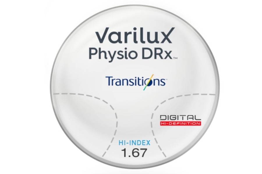 Lenses Varilux | Varilux Varilux Physio Drx® - Transitions® Signature 8 - Style Colors - Hi-Index 1.67 Progressive Lenses