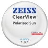 Lenses ZEISS | Zeiss Zeiss Clearview - Polarized - Hi-Index 1.67 - Single Vision Lenses