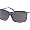 Sunglasses Guess | Guess Gu 6335 Sunglasses Blk-3 Black W/Grey Lenses