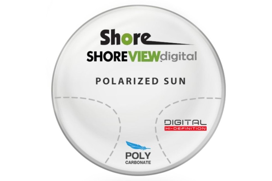 Lenses Shore Lens | Shore Lens Shoreview Digital Polarized (Grey Or ) Polycarbonate Progressive Lenses