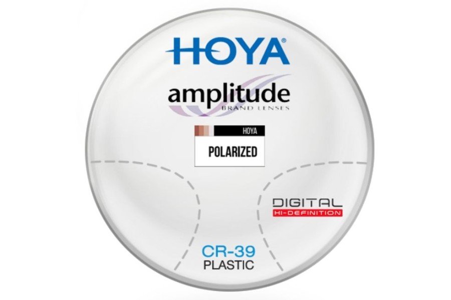 Lenses Hoya | Hoya Hoya Amplitude Bks - Polarized - Cr-39 Plastic - Progressive Lenses