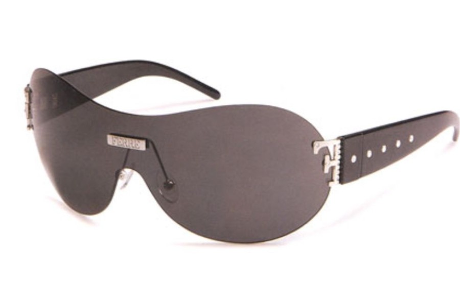 Sunglasses Gianfranco Ferre | Gianfranco Ferre Gf 769 Sunglasses (04) Pearly White Smoke Flash Silver