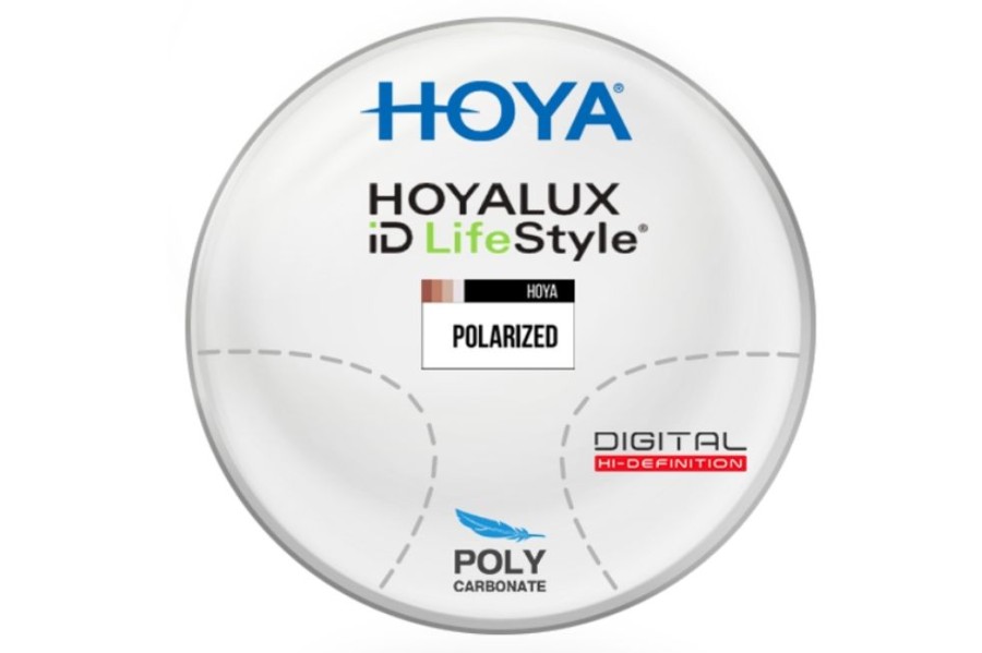 Lenses Hoya | Hoya Hoyalux Id Lifestyle 3 - Polarized - Polycarbonate - Progressive Lenses