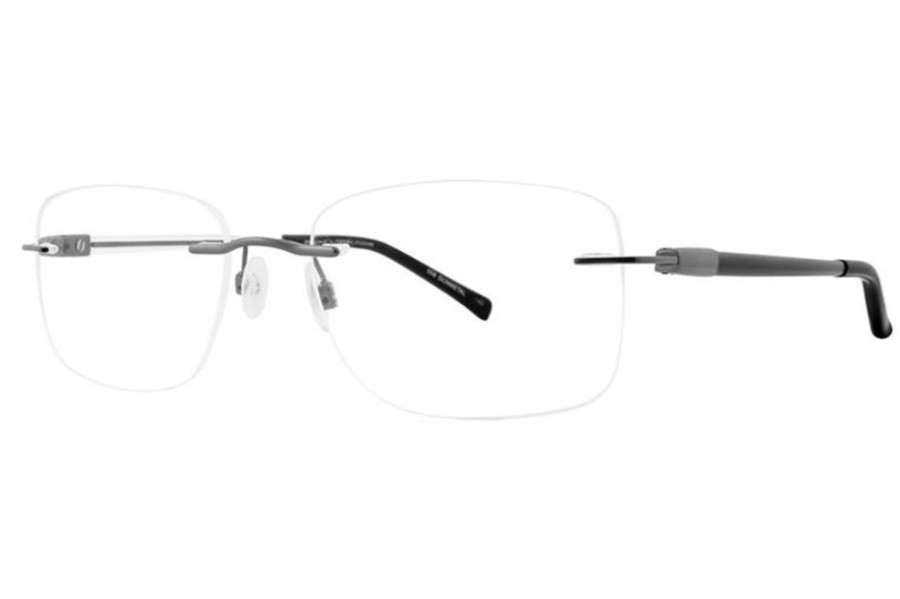 Eyeglasses Invincilites | Invincilites Sigma Shape 202 Eyeglasses 058 Gunmeta