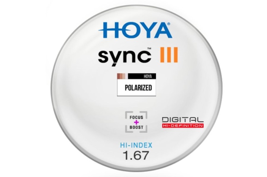 Lenses Hoya | Hoya Hoya Sync Iii - Polarized - Hi-Index 1.67 - Single Vision Lenses