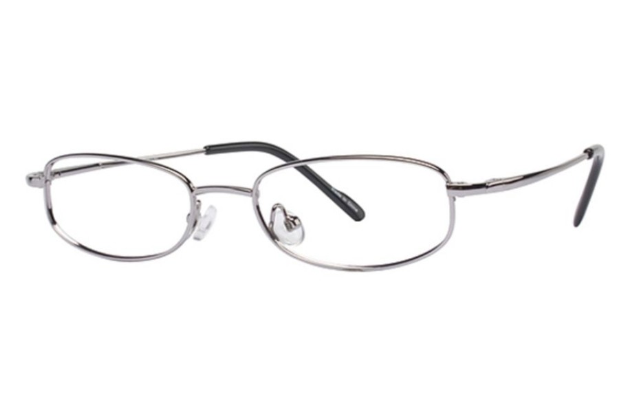 Eyeglasses Crystal | Crystal Ct121 Eyeglasses Light Gun Metal