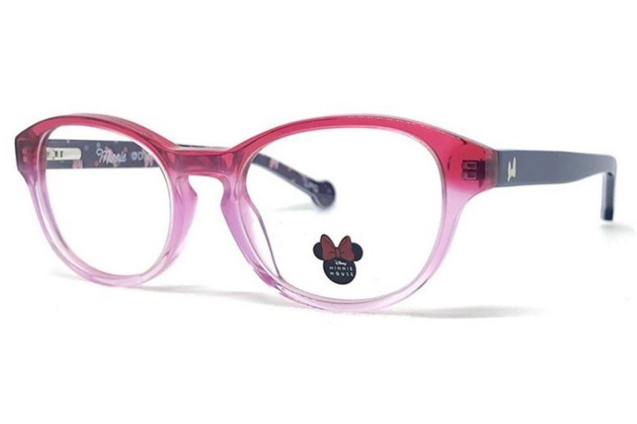 Eyeglasses Disney | Disney Minnie Mouse Mee913 Eyeglasses Rose-Pink-Blue