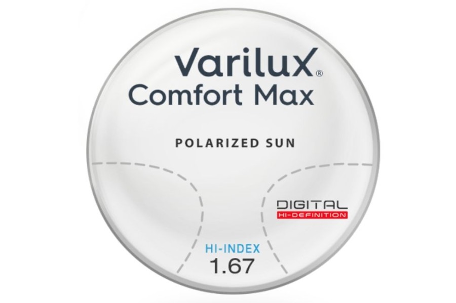 Lenses Varilux | Varilux Varilux Comfort® Max - Polarized - Hi-Index 1.67 - Progressive Lenses