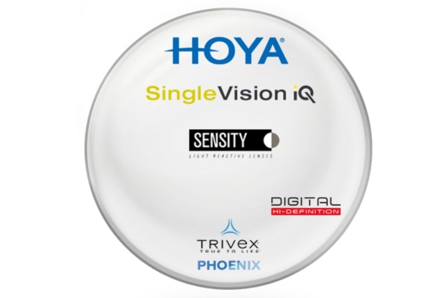 Lenses Hoya | Hoya Hoya Single Vision Iq - Sensity® - Phoenix® Trivex - Single Vision Lenses