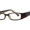 Eyeglasses Clariti Star | Clariti Star St222K Eyeglasses Brown/Olive